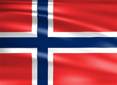 Flagge Norwegen Wagrati