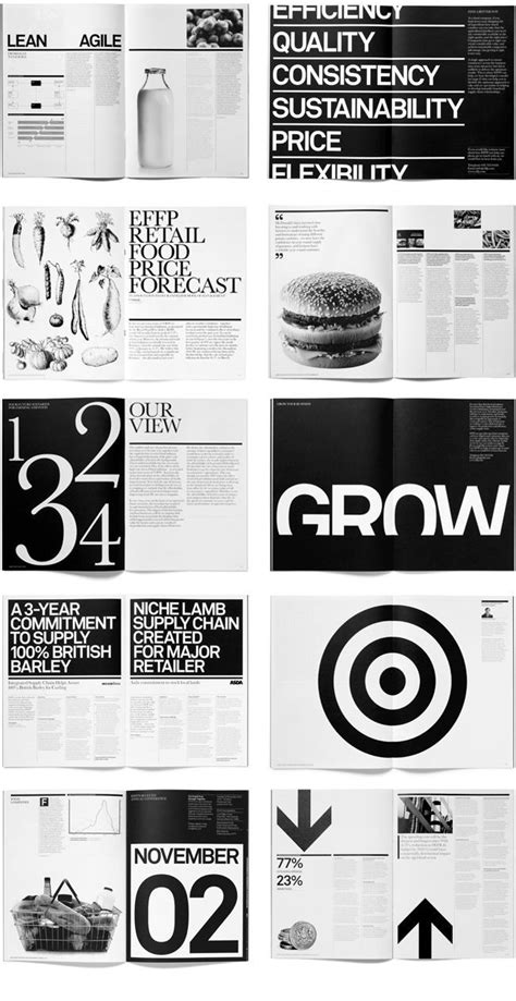 Image Result For Black And White Layout Typography Book Editorial