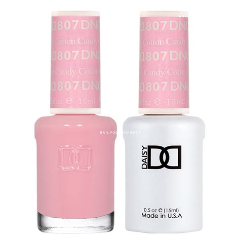 Dnd Duo Gel And Nail Polish Set Cotton Candy 807 2x15ml