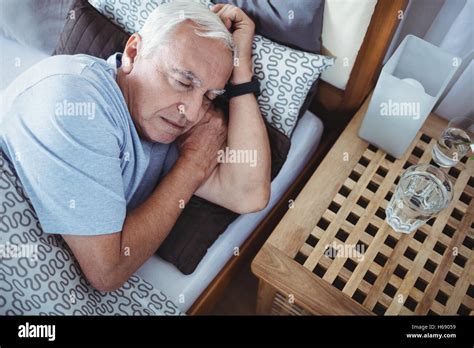 Elderly Man Sleeping Hi Res Stock Photography And Images Alamy