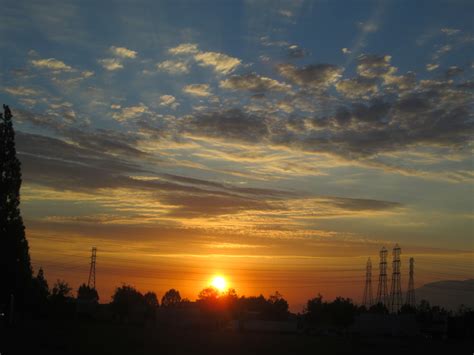 The Orange Hued Sunset Sweetbearies Art Photography