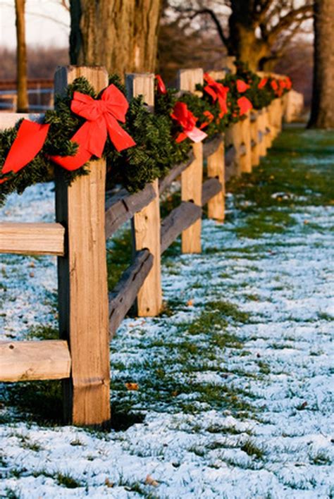 Use a color combination with dominant how to decorate a house for christmas. How to Make Your Own Split Rail Fence Posts & Rails | Hunker