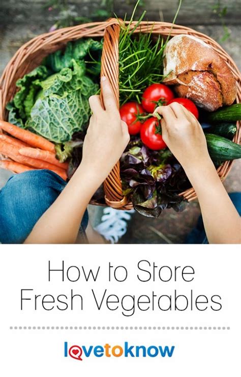 How To Store Fresh Vegetables With Chart Lovetoknow Fresh