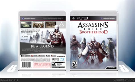 Assassins Creed Brotherhood Playstation 3 Box Art Cover By Hesit8
