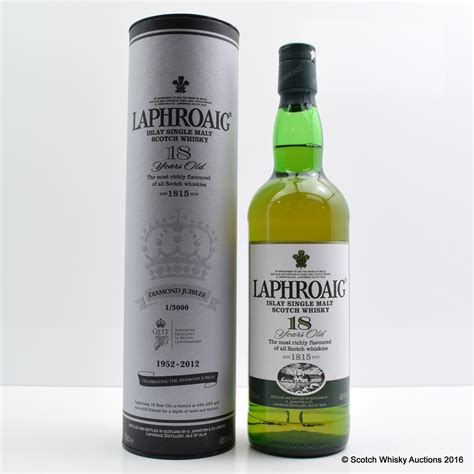 laphroaig 18 year old diamond jubilee the 63rd auction scotch whisky auctions