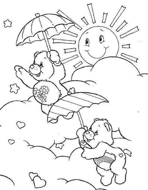 Free printable care bears coloring pages. Care bears sunshine coloring pages | Bear coloring pages