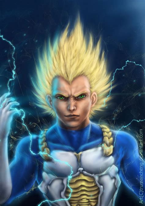 Super Saiyan Vegeta By Trumancheng On Deviantart