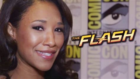 Candice Patton The Flash Teases Arrow Crossover Comic Con 2014
