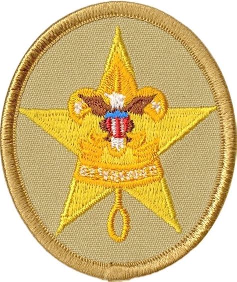 Star Rank Emblem Bsa Cac Scout Shop