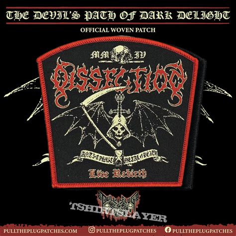 Dissection Dissection Live Rebirth Patch Pulltheplugs Tshirtslayer