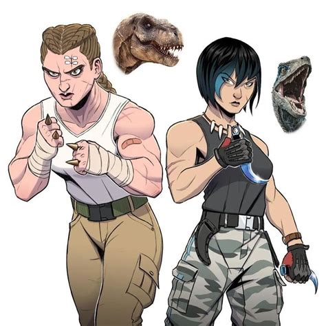 On Instagram Humanized Versions Of Jurassic