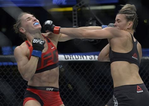 Kailin Curran Gina Mazany Welcome Newcomers At UFC Fight Night