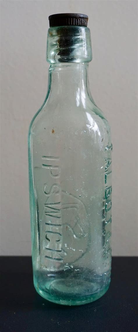 Antique Victorian Glass Bottle Talbot Mineral Water Antiche Curiosità