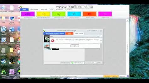 How To Make Custom Gamer Picture And Theme For Xbox 360 Using Horizons Youtube