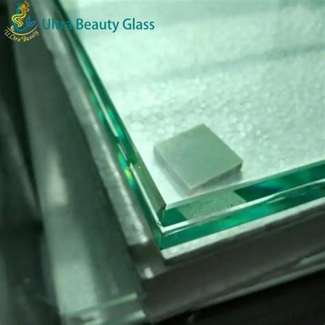 Laminated Tempered Glass Low Iron Polished Edge Tempered Triple