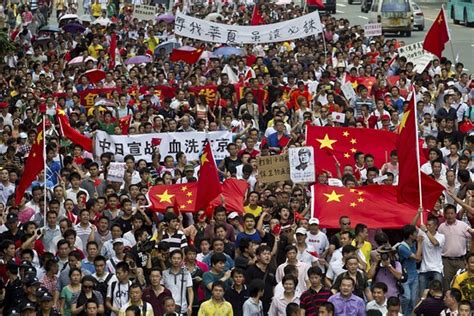 Anti Japan Protests Flare In China Wsj