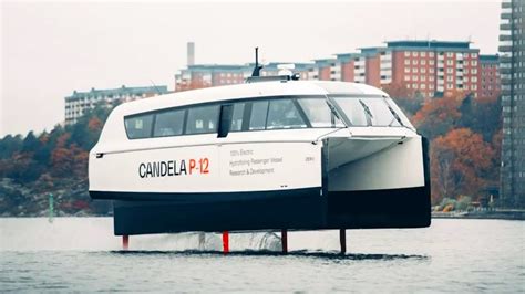 Candela P 12 Hydrofoil The Flying Electric Ferry