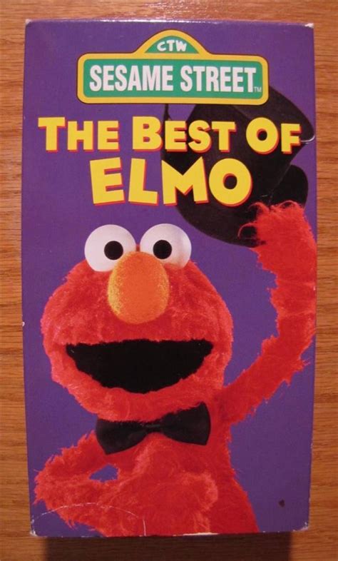 Opening To Sesame Street The Best Of Elmo 1996 Vhs Rhino Home Video