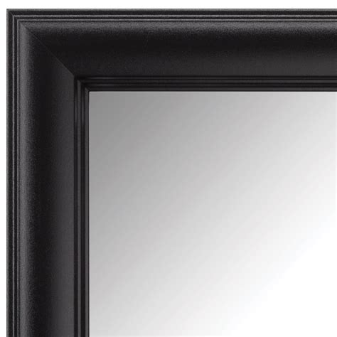 Industrial Mirror Frames Thin Black Mirror Framing Mirrormate