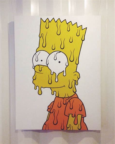 Check out amazing bartsimpson artwork on deviantart. Dripping Portraits Of 'The Simpsons' And Other Pop Culture ...