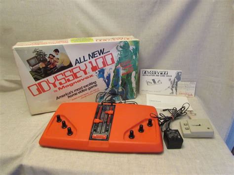 Magnavox Odyssey 100 Launch Edition Orange Console With Instruction