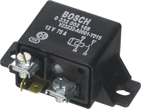 Bosch 0332002168 Power Relay 12v 75a Ip5k4 Operating Temperature From