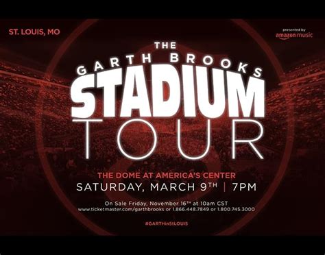Garth Brooks Stadium Tour Comes To St Louis B104 Wbwn Fm