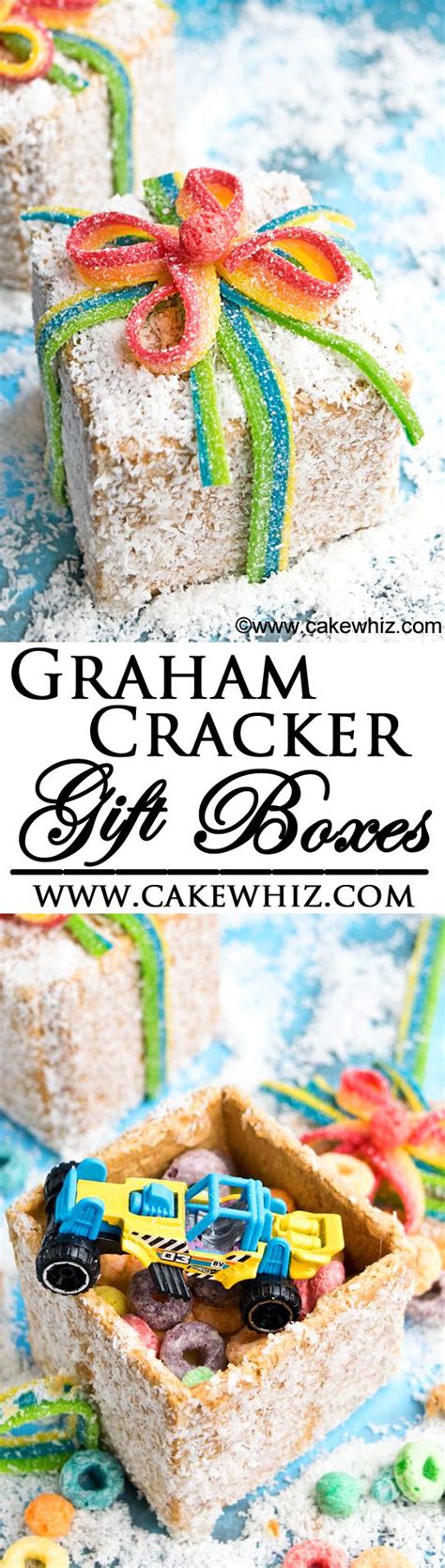 Please check box to accept terms and conditions and submit. Fun and completely edible GRAHAM CRACKER GIFT BOXES with ...