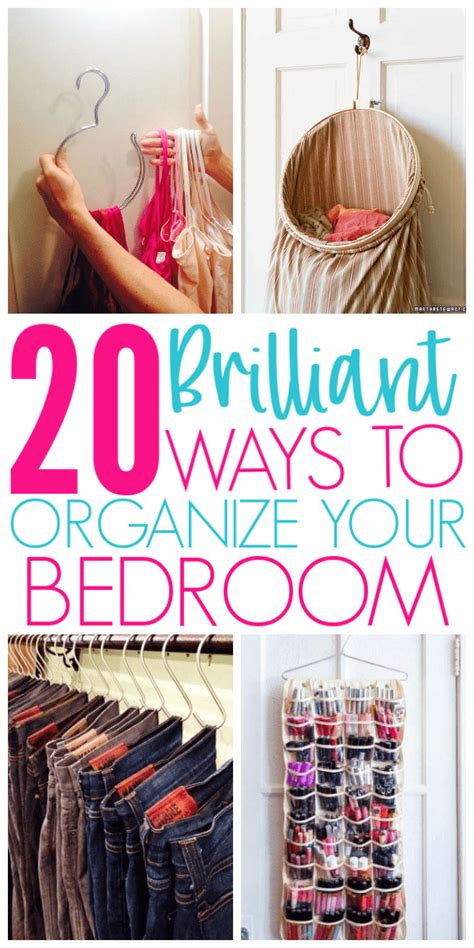 While we know that every bedroom and every family is different we hope that you can make use of some of these bedroom hacks to organize your. 20 Amazing Organization Hacks That Will Transform Your ...