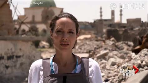 Angelina Jolie Visits Mosul A Year After Liberation From Isis ‘worst