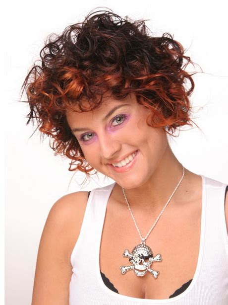 Funky Short Curly Hairstyles Style And Beauty
