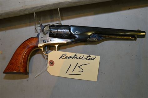 Uberti Model Colt 1860 Army Reproduction 44 Perc Cal 6 Shot Revolver W