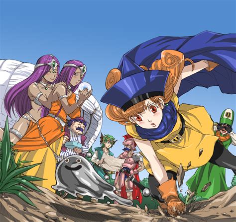 Manya Alena Minea Hero Clift And More Dragon Quest And More Drawn By Coco Nattou
