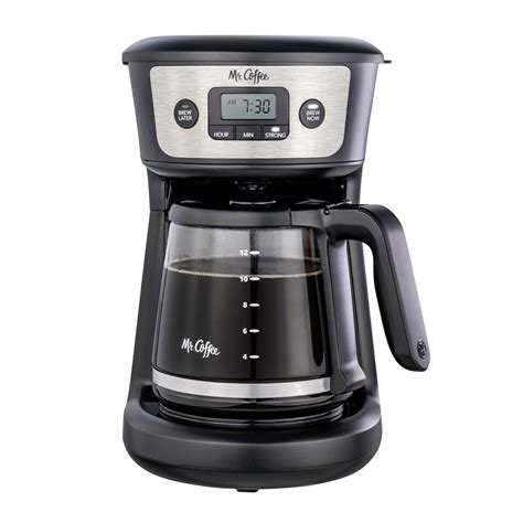 Mr Coffee 12 Cup Programmable Coffee Maker Strong Brew Selector