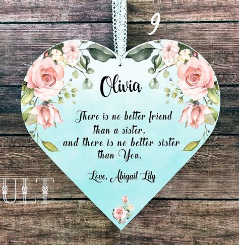 Of course, this means giving her a mother's day gift, too. Sister CHRISTMAS gift for Sister gift Personalized Sister ...