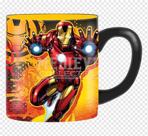 magic mug ceramic coffee cup iron man iron mug superhero iron man fictional character png