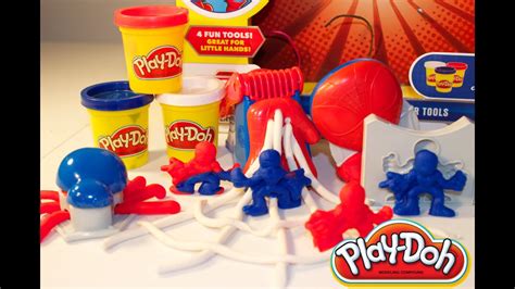 Juego imaginativo y creatividad · 6. Juego de Play-Doh El Hombre Araña| Spider- Man Play-Doh ...