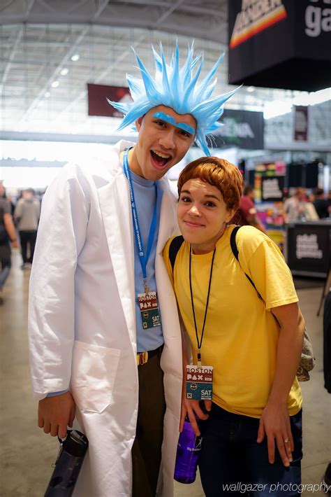 Rick And Morty Cosplay At Pax East 2016 Tom Derosa Pax East