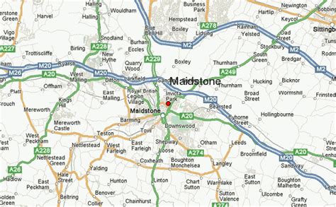 Road Map Of Maidstone