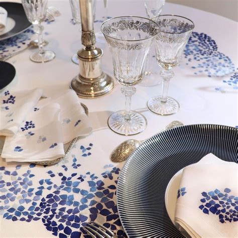 Maison Porthault On Instagram Captivating Blue Hand Embroidery