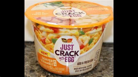 Ore Ida Just Crack An Egg Denver Scramble Kit Review YouTube