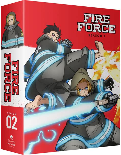 Fire Force Season 2 Part 2 Limited Edition Blu Raydvd Collectors