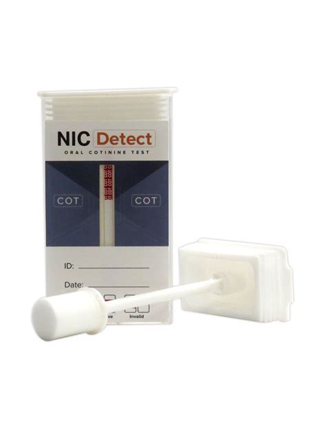 Nicdetect Oral Fluid Cotinine Test Kit