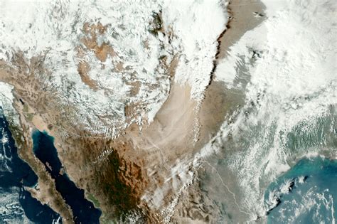 Massive Dust Storm Blows Through The Southwestern Us