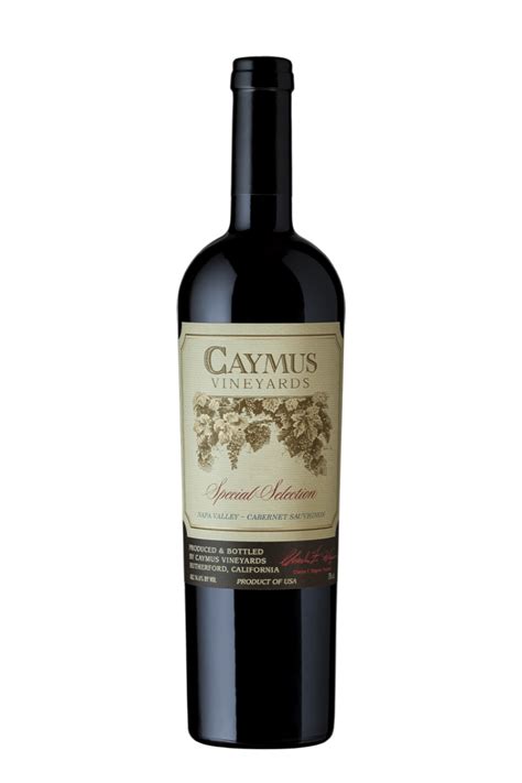 Caymus Special Selection Cabernet Sauvignon 2018 A Bold And Luxurious
