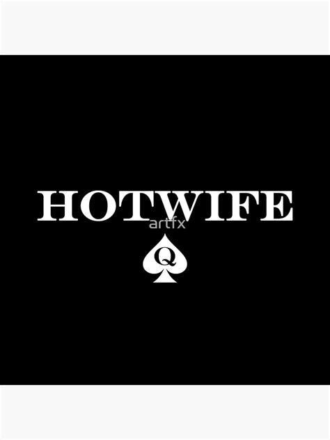 Hotwife Text And Logo For Cuckold And Hotwifes Sticker For Sale By