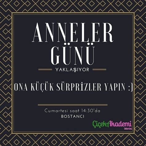 The Poster For An Upcoming Event With Text That Reads Anneler Gunu Yak