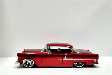 1955 Chevy Bel Air Bigtime Kustoms Jada Toys 124 Scale Belair Candy