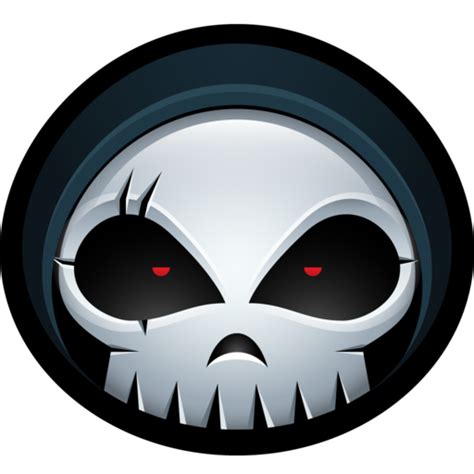 Grim Reaper Avatar And Emoticons Icons