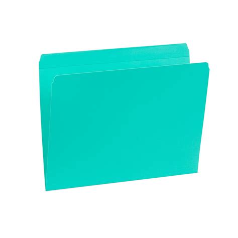 Blue Summit Supplies File Folders Letter Straight Tab Assorted Ocea